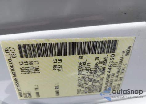 2017 Nissan Maxima 3.5 Platinum from USA, damaged, VIN 1N4AA6AP8HC446350